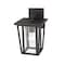 Z-Lite Seoul 1 Light Outdoor Wall Sconce, Oil Rubbed Bronze & Clear 571S-ORB - alternate 2